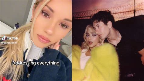 Breckie Hill TikTok About Barry Keoghan Cheating。